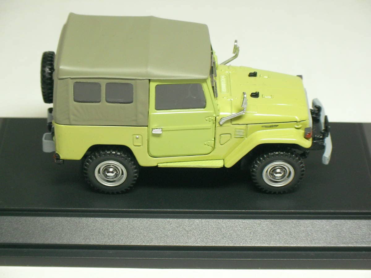 Amazon | エブロ 1/43 ミニカー ランドクルーザー BJ40 緑 ミニカー